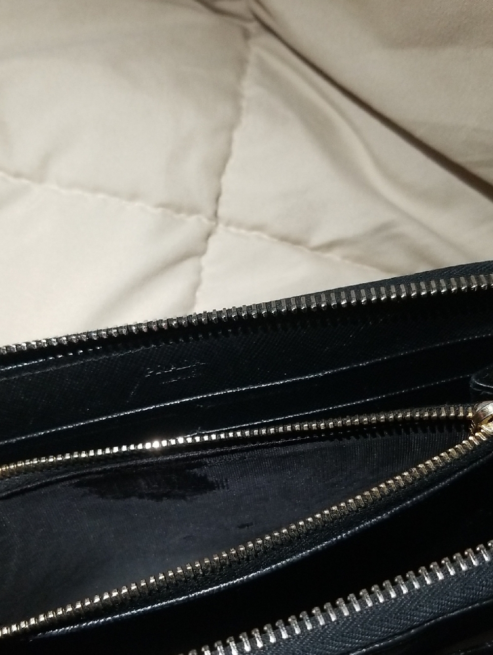 Prada Bow Zip Around Long Wallet - Picture 7 of 8